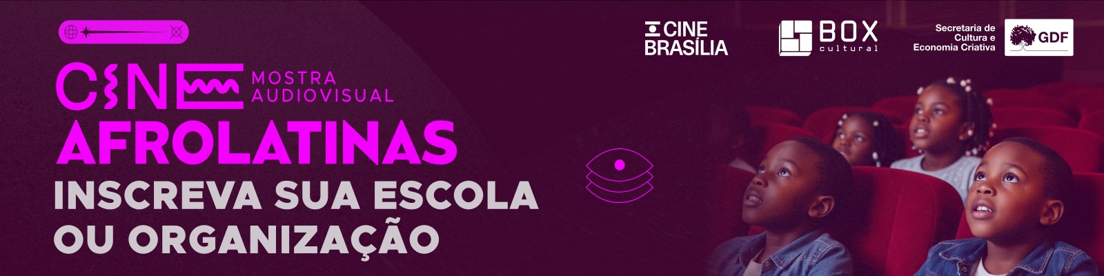 TRANSPORTE PARA MOSTRA CINE AFROLATINAS